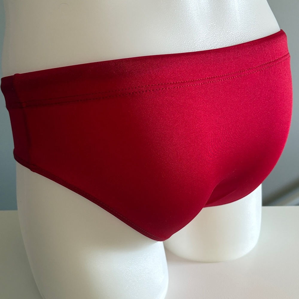 Red Swim Trunks for Men - Picture 7 of 15